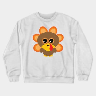 🦃 Adorable baby Turkey (boy) Crewneck Sweatshirt